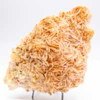 Orange barite from Morocco, authentic crystallization