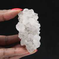 Goethite Quartz, Mini collectible druse from Morocco, 85g