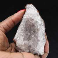 Quartz and Goethite Druses, Moroccan Natural Stone 225g