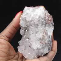 Small specimen of Goethite Quartz, Raw crystals from Morocco