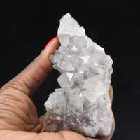 Quartz Geode with Goethite Inclusions, Moroccan Mineral Rock