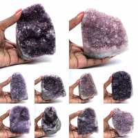 Amethyst Druse of Brilliance – Natural Stone Collection