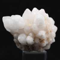 Moroccan flower quartz in natural crystallization