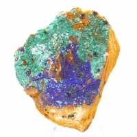 Azurite Malachite Crystals Morocco
