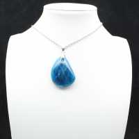 Large Apatite Pendant from Madagascar - Mineralogy Collectible