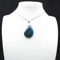 Apatite Pendant from Madagascar - Natural Crystallization