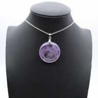 Amethyst Pendant - Mineral Strength and Brilliance
