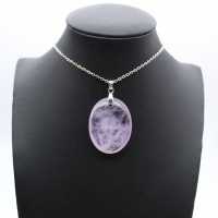 Amethyst Pendant - Rare Mineral Specimen