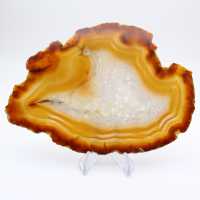 Polished Brazilian Agate Plaque