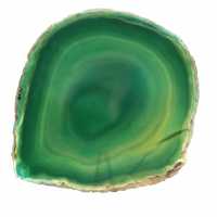 Sliced green agate – Large specimen Brazil 205 g Sliced green agate – Large specimen Brazil 205 g