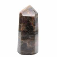 Madagascar Microcline Prism - Elegant Black Moonstone