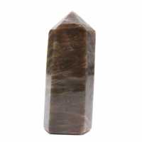 Elongated Microcline Prism - Collectible Black Moonstone