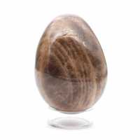 Black Madagascar Microcline Egg 235g