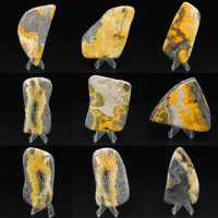 Bumblebee Jasper Natural Stone, Compact Specimen Bumblebee Jasper Natural Stone, Compact Specimen