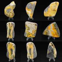 Bumblebee Jasper Natural Stone, Compact Specimen