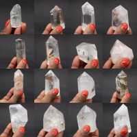 Slightly smoky quartz prism
