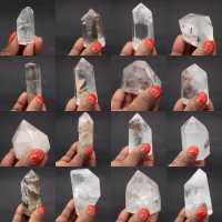 Slightly smoky quartz prism