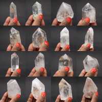 Bitterminated quartz prism
