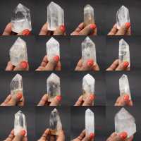 Quartz prism with inclusion