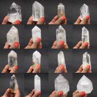 Quartz prism with inclusion