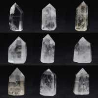 Quartz prism crystal
