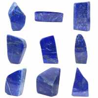 Lapis lazuli polished rock