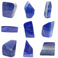 Lapis lazuli polished rock