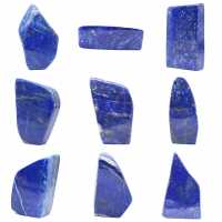 Lapis lazuli polished rock