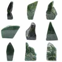 Decorative nephrite jade