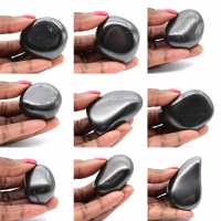 Shungite polished stone