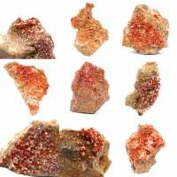 Crystalized vanadinite