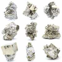 Crystallized pyrite