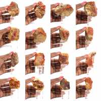 Vanadinite Stone Crystals