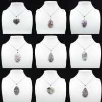 Lepidolite Drop Pendant