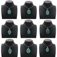 Amazonite Oval Pendant