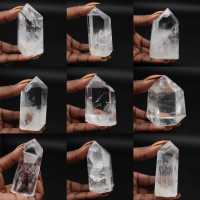 Rock crystal prism from Madagascar