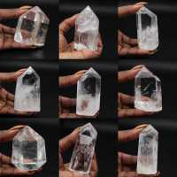 Rock crystal prism from Madagascar