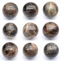 Black Moonstone from Madagascar