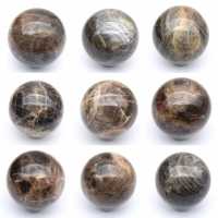 Black Moonstone from Madagascar