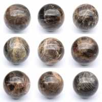 Black Moonstone from Madagascar