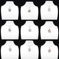 Banded agate pendant