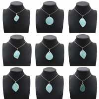 Round Amazonite Pendant