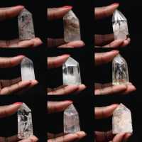 Quartz prism with inclusion Quartz prism with inclusion