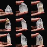Quartz prism with inclusion
