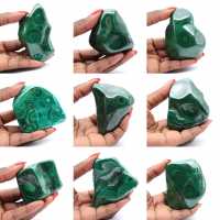 Block naturel of Malachite