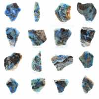 Azurite Malachite slice for mineral collection