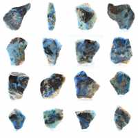 Azurite Malachite slice for mineral collection