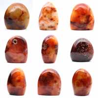 Polished Carnelian Small Piece - Decorative Mineral Specimen (Madagascar)