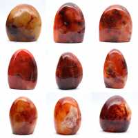 Polished Carnelian Small Piece - Decorative Mineral Specimen (Madagascar)
