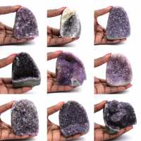 Brazilian Amethyst: Crystal Fragment for Collection Brazilian Amethyst: Crystal Fragment for Collection